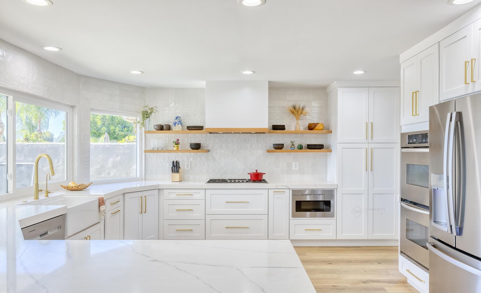 Modern White Shaker Cabinets